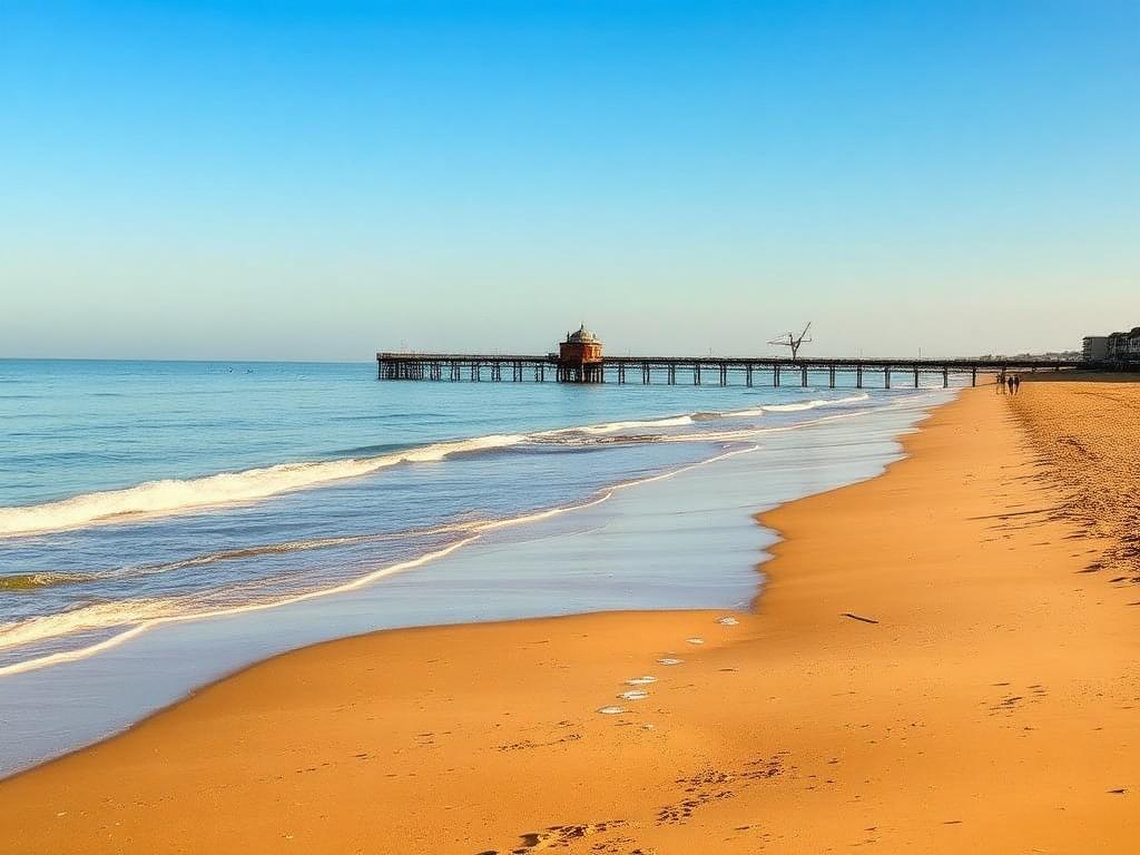 Bournemouth Beach, Dorset, England