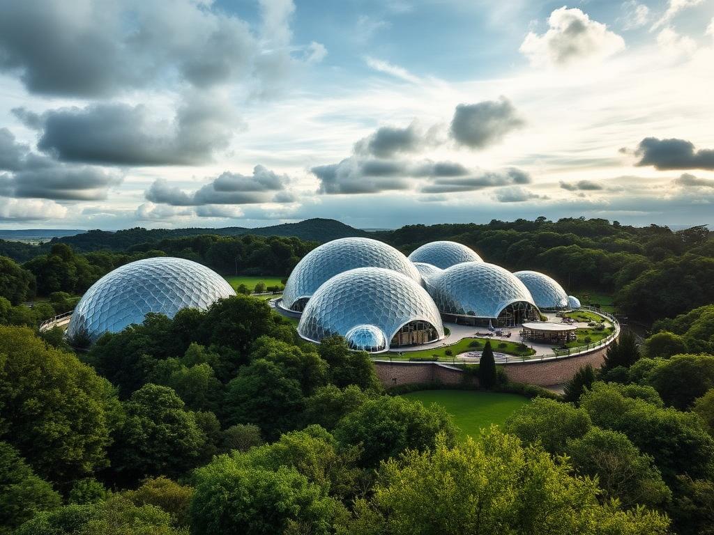 The Eden Project, Cornwall, England